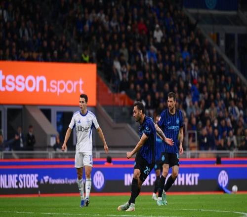 梅開二度助國米逆轉(zhuǎn)科莫，恰爾汗奧盧達成國米生涯50球里程碑