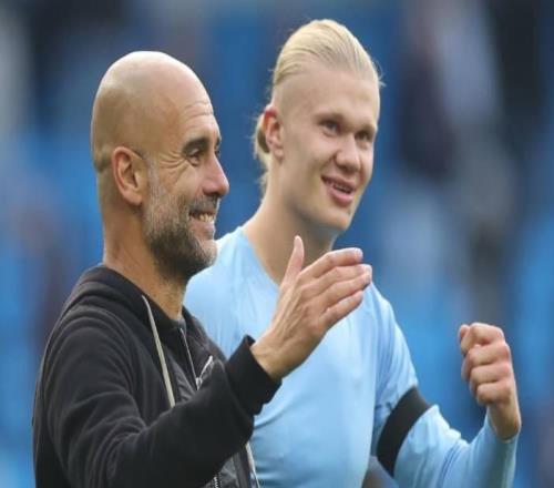 瓜帥：喜歡賴斯說爭冠沒結(jié)束的精神為哈蘭德沒假摔感到驕傲