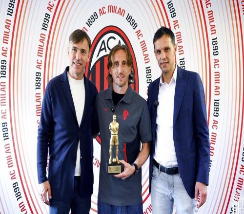 傳奇，40歲的莫德里奇第14次當選克羅地亞足球先生