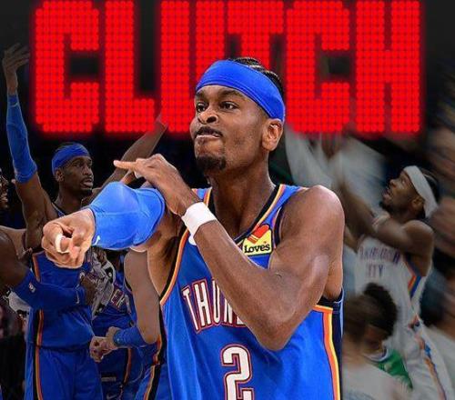 NBA官方：亞歷山大當選年度最佳關鍵球員多項關鍵數據聯盟第一