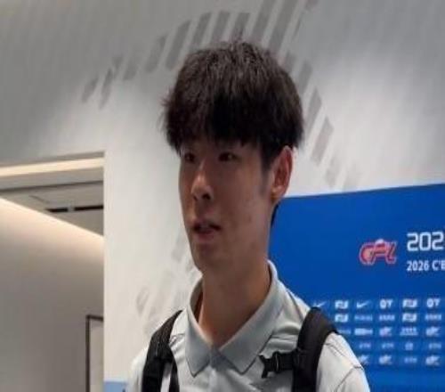 申桓銘：獲得首發能增強信心，賽前教練和老大哥鼓勵我放開踢