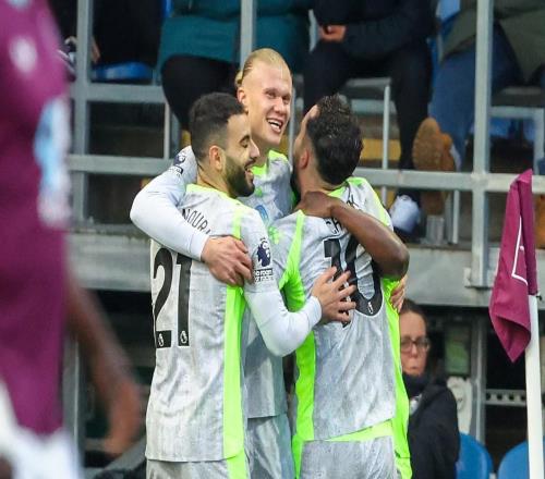 榜首易主！曼城反超阿森納登頂，同分同凈勝球進球多3球