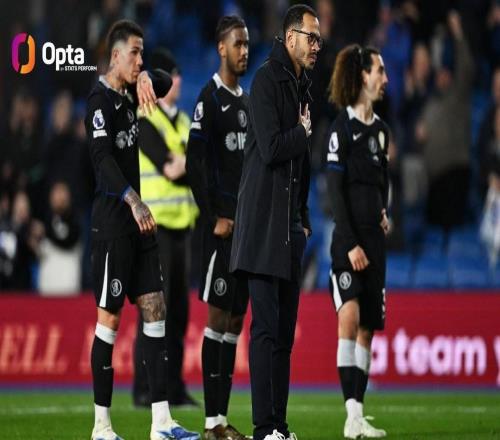 23場，羅塞尼爾是自1993年以來輸球場次上雙最快的切爾西主帥