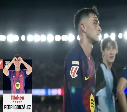 中場核心，佩德里當(dāng)選巴薩vs塞爾塔全場最佳球員