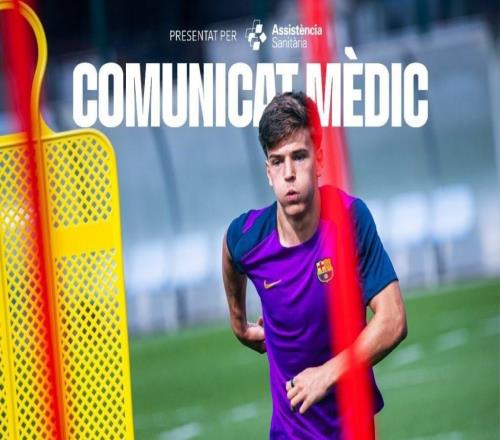 巴薩官方：二隊小將胡安左膝前交叉韌帶斷裂，將接受手術