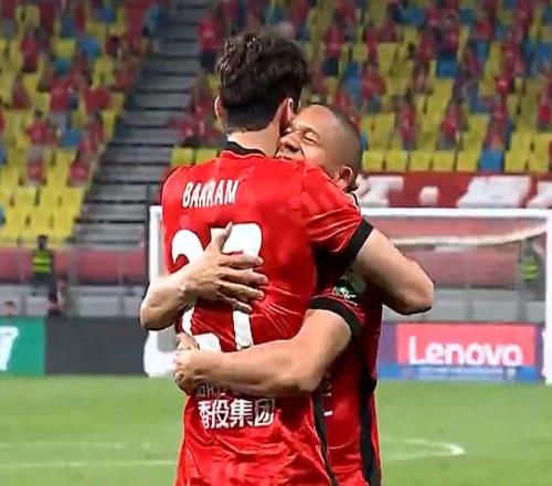 中超蓉城40浙江5連勝席爾瓦傳射費利佩韋世豪建功
