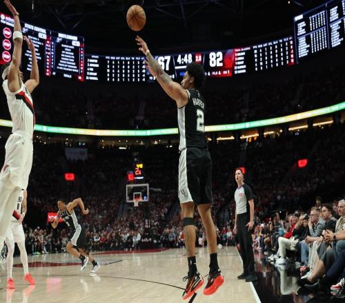 馬刺120108逆轉贏開拓者，21！哈珀創紀錄！這一戰看清7個現實