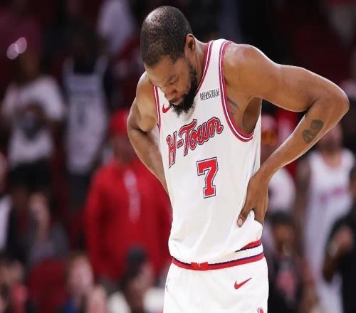 Shams：杜蘭特腳踝伴有骨挫傷，確認(rèn)缺席今日對(duì)陣湖人G4