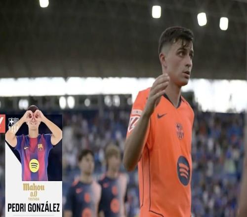 直塞送助攻，佩德里當(dāng)選巴薩客戰(zhàn)赫塔費(fèi)全場(chǎng)最佳球員