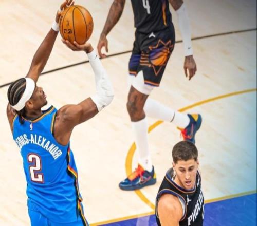 又一個30！SGA42+8雷霆再勝太陽，布魯克斯33+7布克16中6