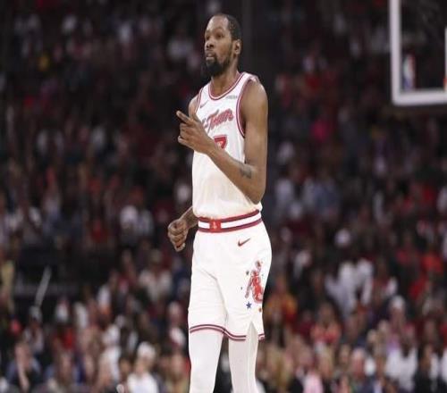 內(nèi)訌名記曝火箭球員不清楚KD怎么了阿門(mén)：我認(rèn)為他心情不錯(cuò)