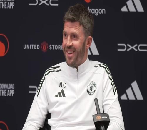 卡里克：很高興看到拉爵來卡靈頓表達支持，我們只是閑聊而已