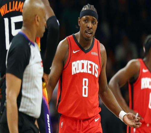 火箭隊泰特在G4后的垃圾話中向身材高大的湖人隊球員挑釁，要打架