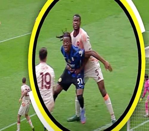 意媒：上賽季國米對羅馬的爭議判罰VAR故意不介入，并刪除音頻