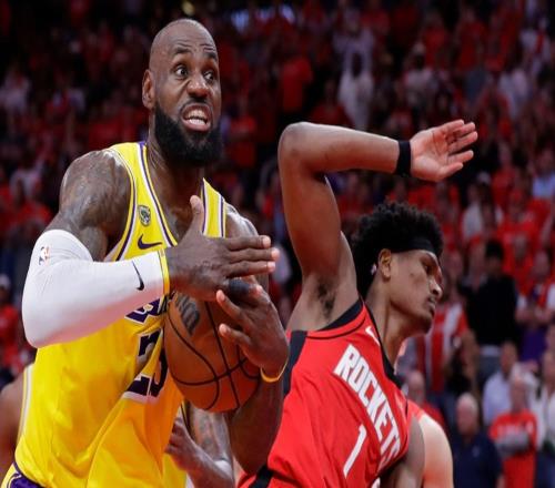 ESPN預測湖人火箭G5勝率：湖人50.5%，火箭49.5%