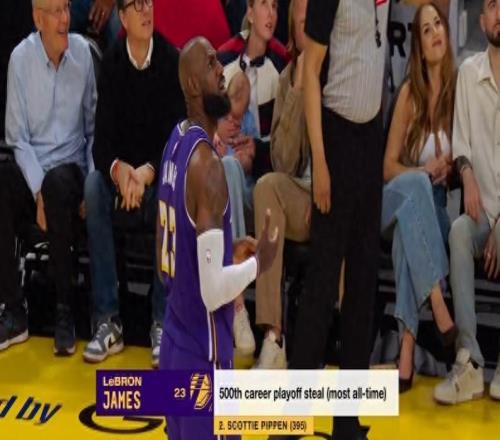 500次！詹姆斯又達成NBA絕無僅有紀錄，23撕咬，或被釘上恥辱柱