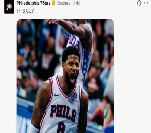 13落后拖入搶七！35歲喬治系列賽最佳戰(zhàn)躺地慶祝：被贊重返巔峰