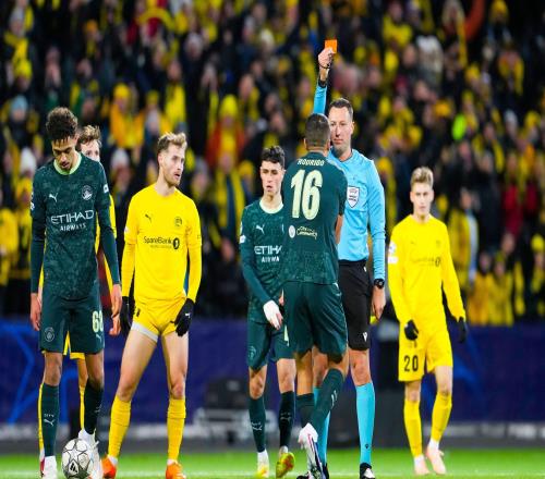 罗德里两黄仅隔53秒，为鲁尼之后英格