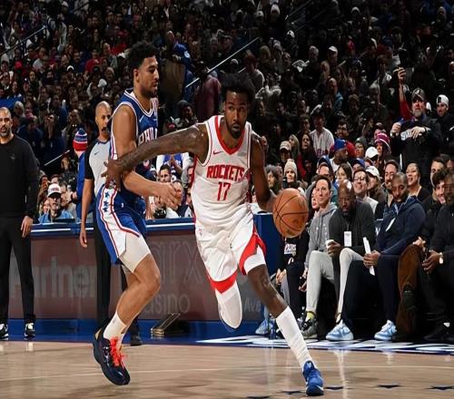 攻防兩端都盡力了，可惜火箭鋒線新星也救不了兩大先發(fā)的災(zāi)難表現(xiàn)