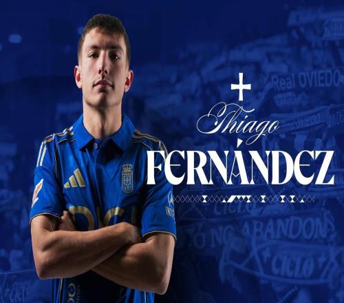 官方：黃潛21歲新援蒂亞戈費(fèi)爾南德斯租借加盟皇家奧維耶多