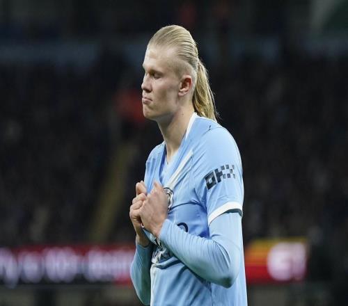 9场非点球进球荒,哈兰德已连续703分钟没有运动战进球