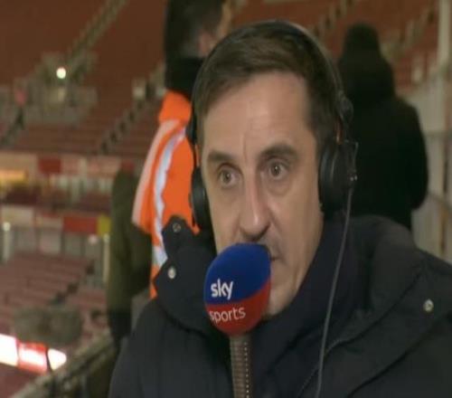 内维尔：对利物浦来说这并不是个过渡赛季不希望弗兰克下课