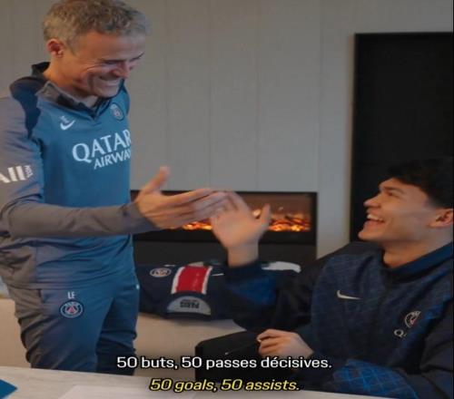 恩里克欢迎德罗:白纸黑字,你得50个进球50次助攻