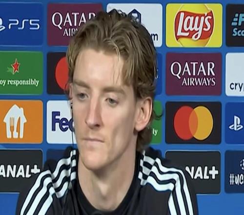 安東尼戈登：英超現(xiàn)在有點(diǎn)像籃球比賽，歐冠更偏向傳統(tǒng)足球