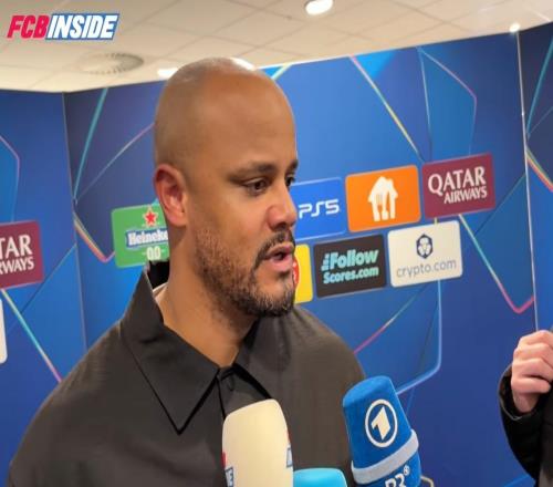 孔帕尼：8場(chǎng)歐冠贏7場(chǎng)是積極的表現(xiàn)，但不意味著已贏得了什么