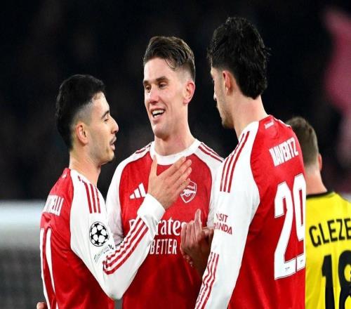 統(tǒng)治力，阿森納歐冠聯(lián)賽階段積分最多、進(jìn)球最多且丟球最少