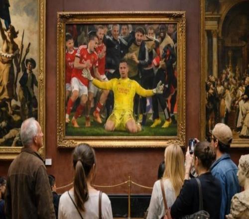 本菲卡門將：替補席上每個人都叫我沖上去爭頭球