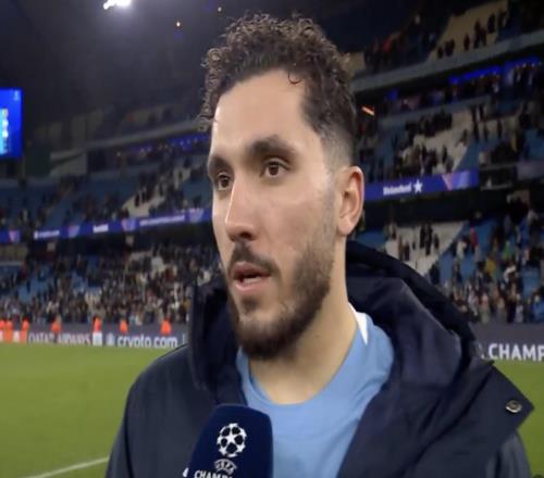 謝爾基：所有球員都喜歡教練安排的陣型很高興能為曼城效力