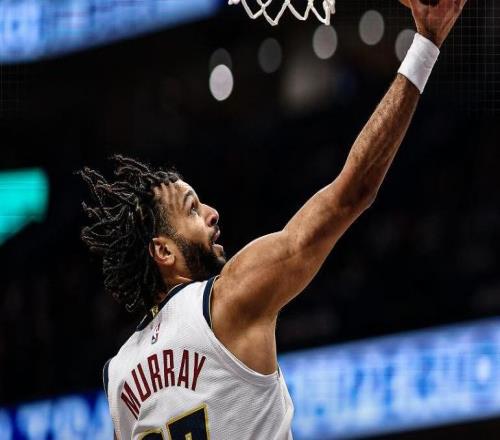 戰(zhàn)舊主波特空砍38分，穆雷27+4+6新援7記三分，殘陣掘金復(fù)仇籃網(wǎng)