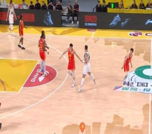 半場(chǎng)戰(zhàn)報(bào)山東35：46廣廈，克里斯14分