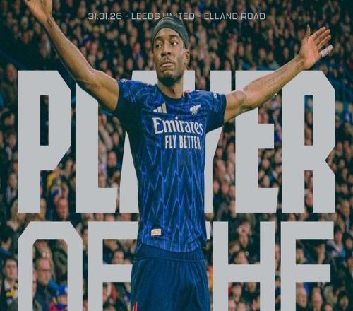 助攻并造烏龍，馬杜埃凱當(dāng)選與利茲聯(lián)一役阿森納隊(duì)內(nèi)最佳球員