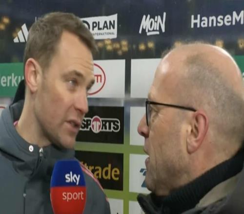 被問(wèn)及漢堡沒取得進(jìn)球的機(jī)會(huì)，諾伊爾：拜仁不是還有門將嗎