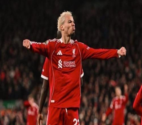 本賽季?；倏?次梅開二度，同期利物浦其余球員無人完成雙響