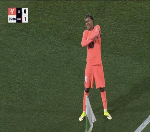 亞馬爾本賽季西甲18場(chǎng)打進(jìn)9球，已追平上賽季個(gè)人生涯紀(jì)錄