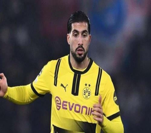 德天空：多特隊長埃姆雷詹再次受傷，將缺陣至少三周