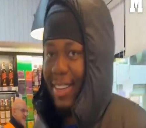 尼日利亞主播穿著馬競外套去買《馬卡報》，被錯認成了盧克曼