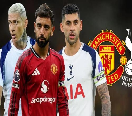 英超：曼聯vs熱刺賽事前瞻