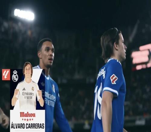 一條龍破門，卡雷拉斯當選皇馬客戰(zhàn)瓦倫西亞全場最佳球員