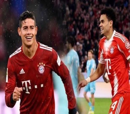 继J罗之后，迪亚斯是第二位在德甲戴