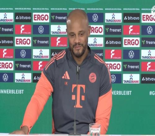 孔帕尼：諾伊爾明天會首發我沒回看卡爾踩單車失敗的片段