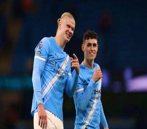 若本轮进球或助攻,福登将成为第6位参与英超百球的曼城球员