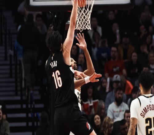 状态一般,杨瀚森投篮4中1罚球6中2得到4分1篮板1盖帽