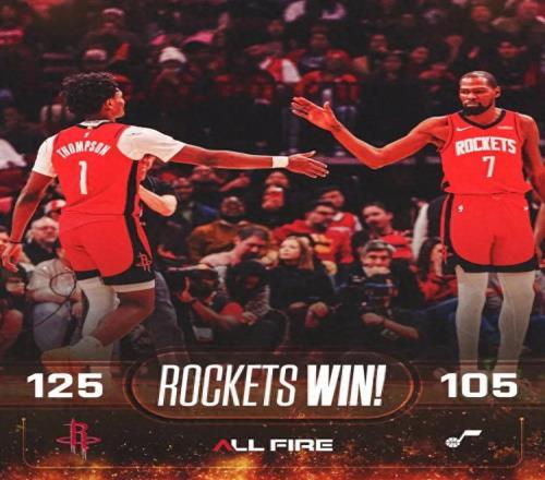 轰31+9+3!重返西部第三,史密斯再超神下去,火箭能让联盟大结局