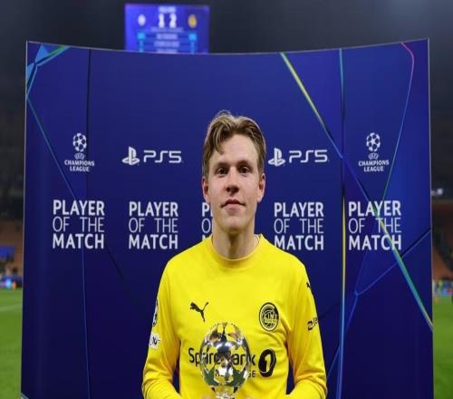 傳射建功，海于格當(dāng)選國(guó)米vs博德閃耀全場(chǎng)最佳