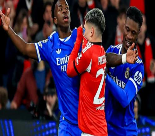 歐冠淘汰賽附加賽明天2月26日賽程：皇馬PK本菲卡，巴黎PK摩納哥