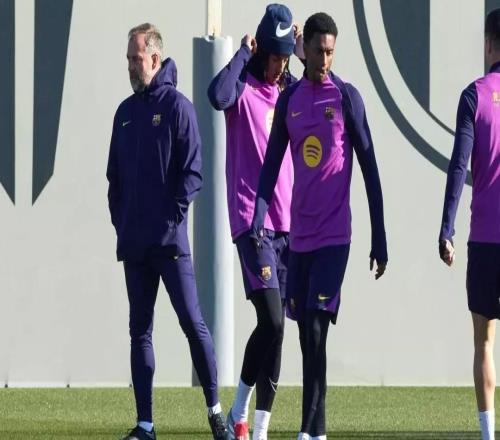 每體：加維今日參加了大部分合練，他正逐步找回比賽狀態(tài)